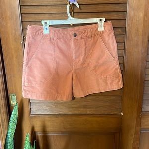 Patagonia shorts corduroy peach size 10